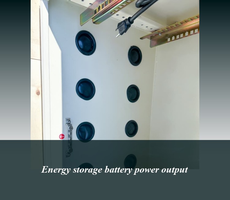 Energy storage battery power output