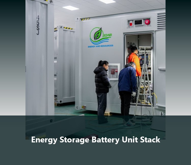 Energy Storage Battery Unit Stack