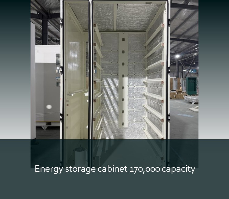Energy storage cabinet 170,000 capacity