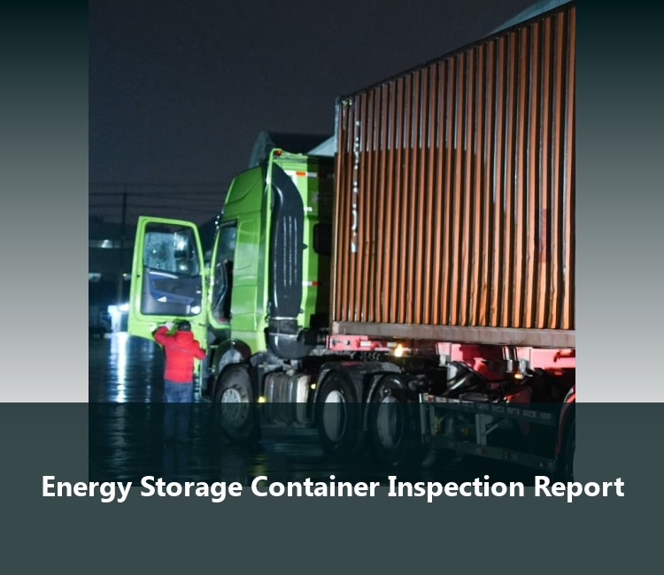 Energy Storage Container Inspection Report