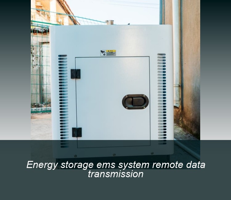 Energy storage ems system remote data transmission