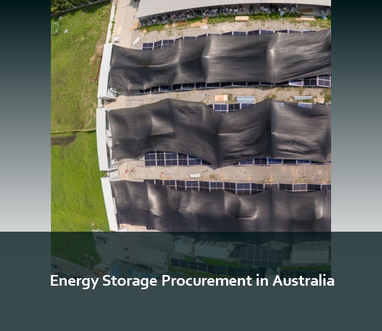 Energy Storage Procurement in Australia