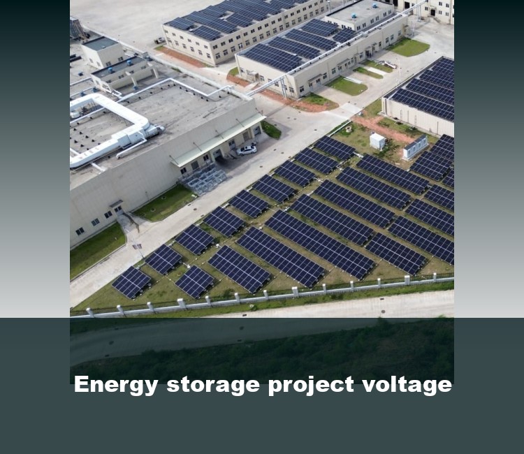 Energy storage project voltage