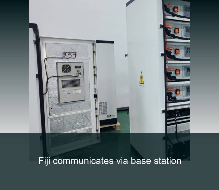 Fiji communicates via base station