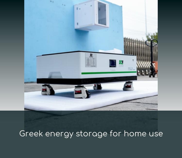 Greek energy storage for home use