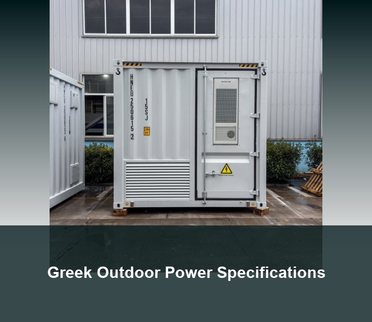 Greek Outdoor Power Specifications