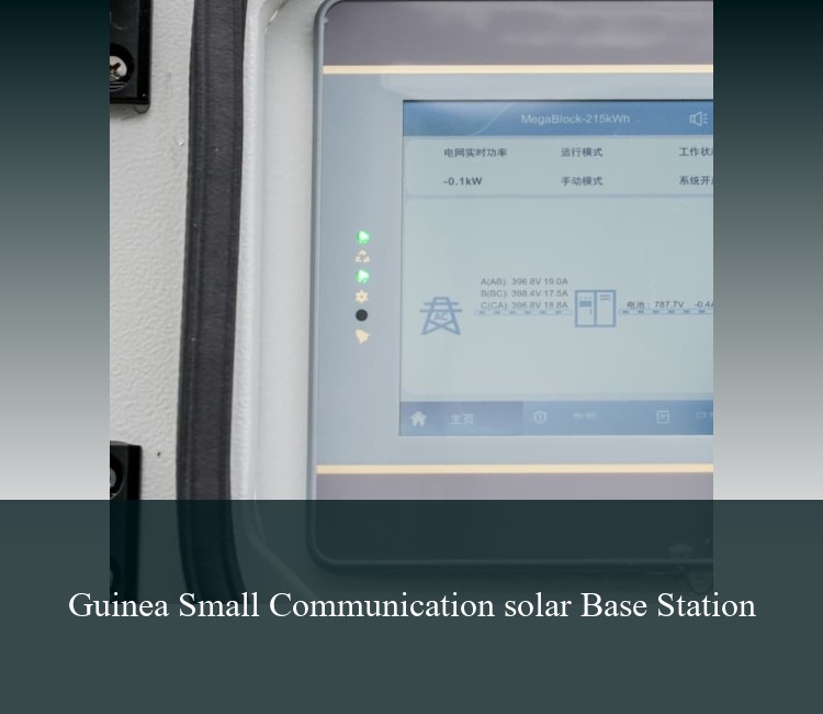 Guinea Small Communication solar Base Station