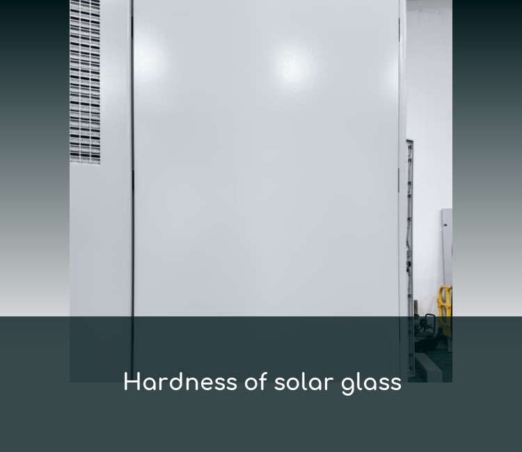 Hardness of solar glass