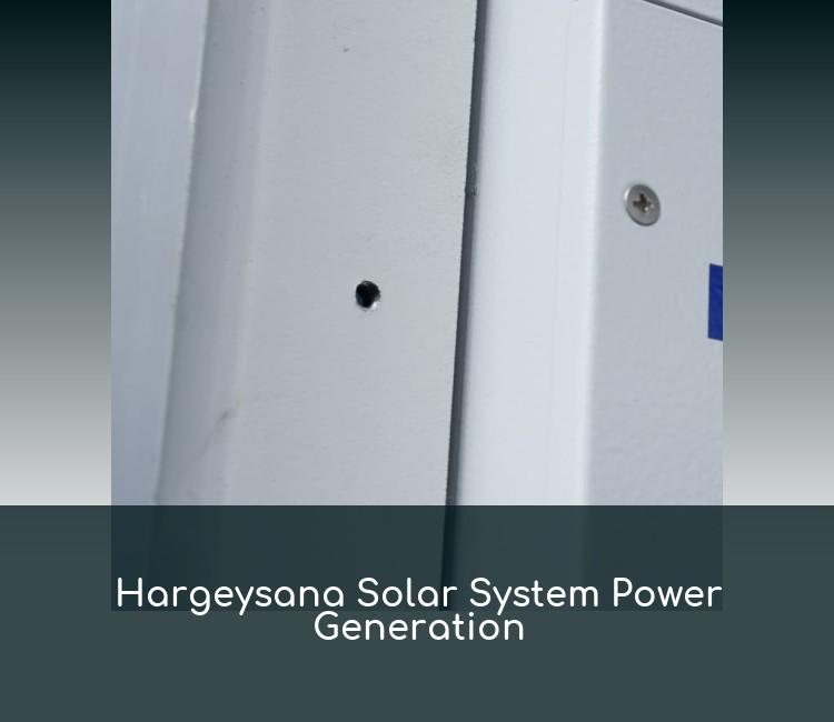Hargeysana Solar System Power Generation