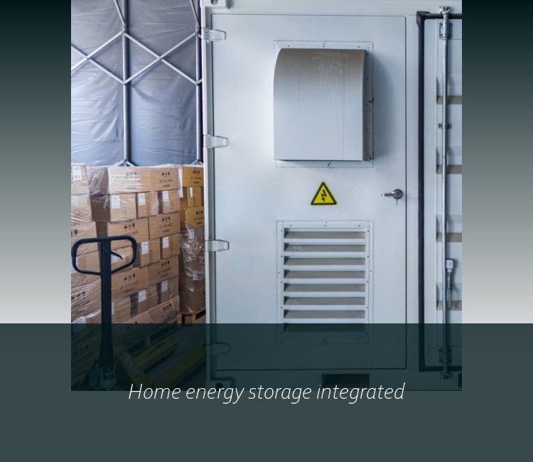 Home energy storage integrated