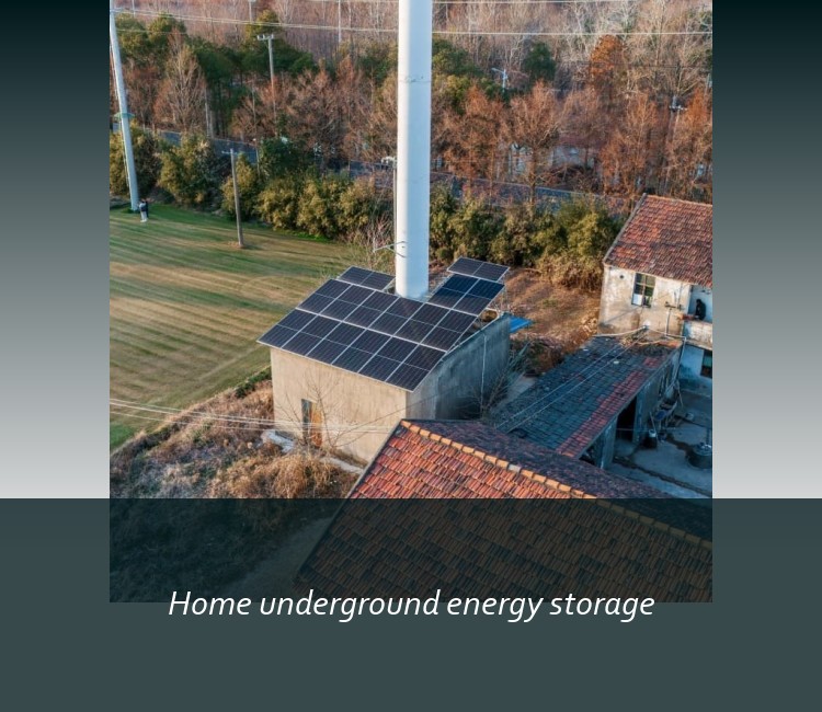 Home underground energy storage