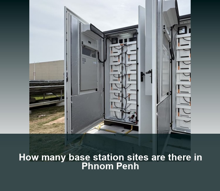 How many base station sites are there in Phnom Penh