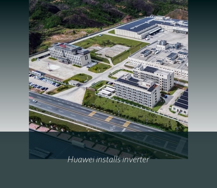 Huawei installs inverter