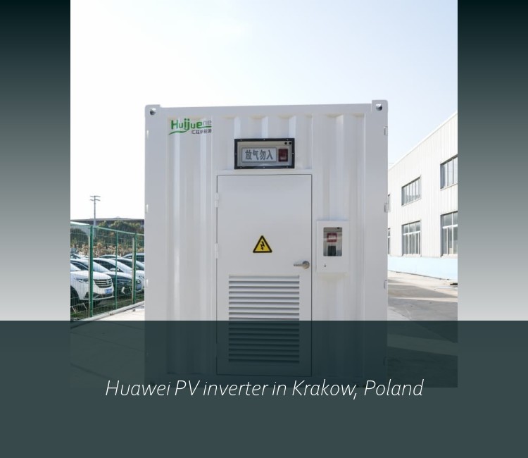 Huawei PV inverter in Krakow, Poland