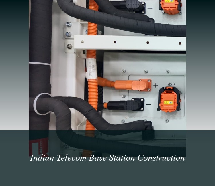 Indian Telecom Base Station Construction