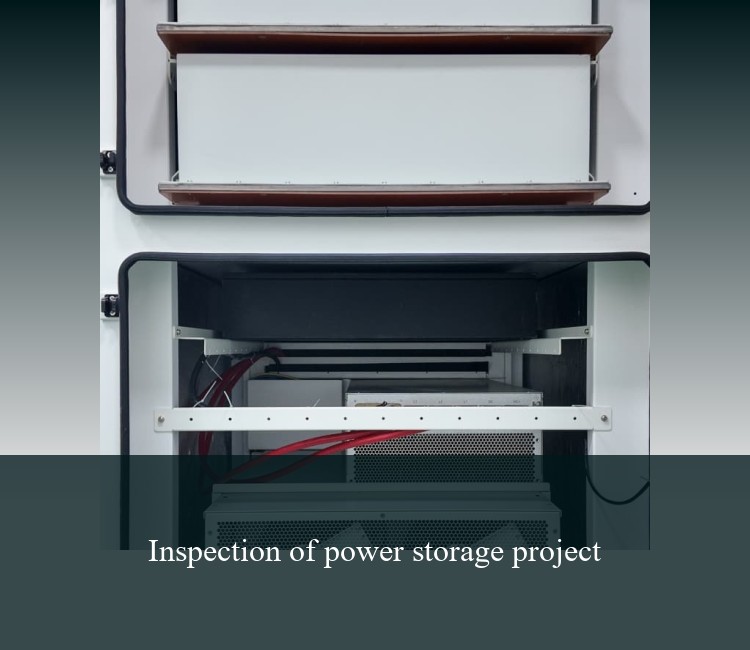 Inspection of power storage project