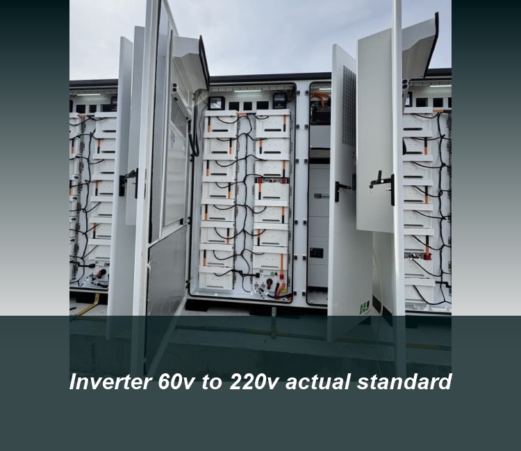 Inverter 60v to 220v actual standard