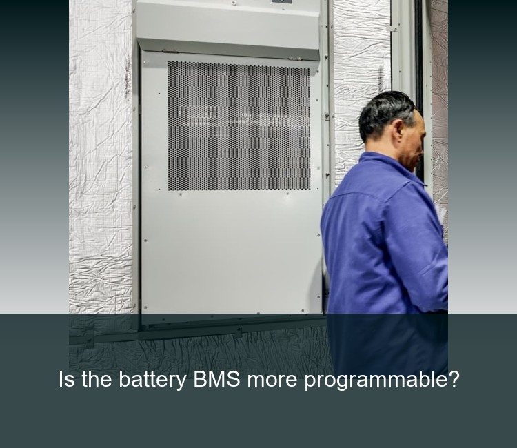 Is the battery BMS more programmable?