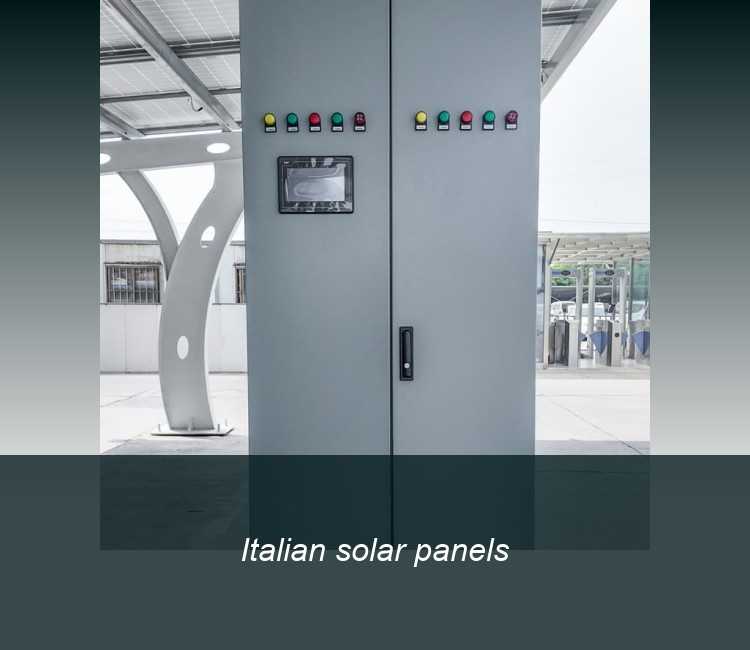 Italian solar panels