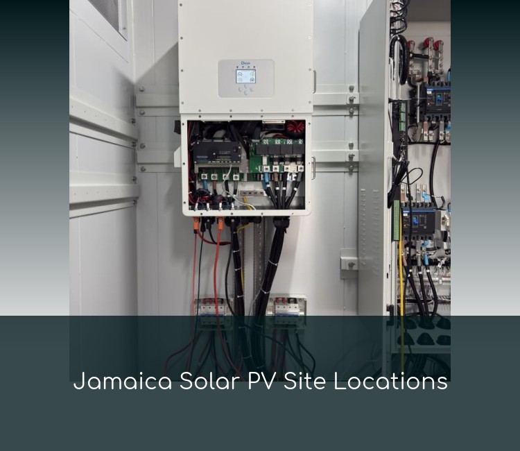 Jamaica Solar PV Site Locations