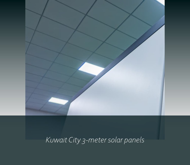 Kuwait City 3-meter solar panels