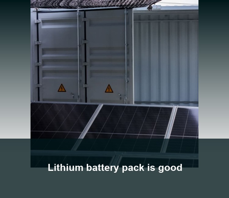 Lithium battery pack is good