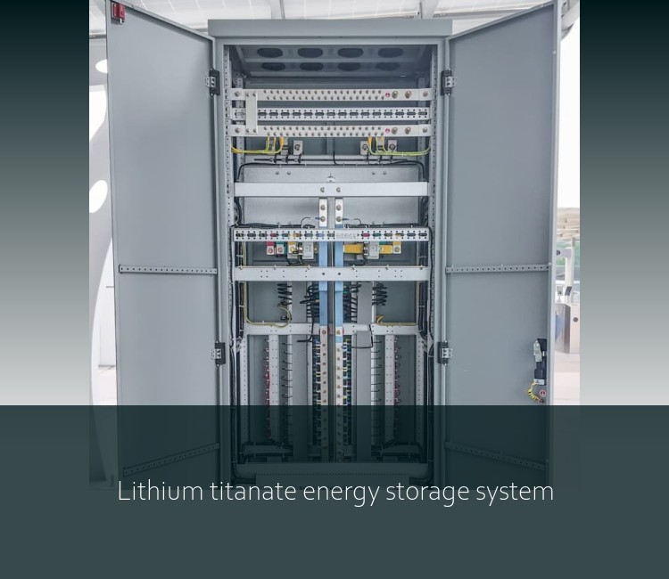 Lithium titanate energy storage system