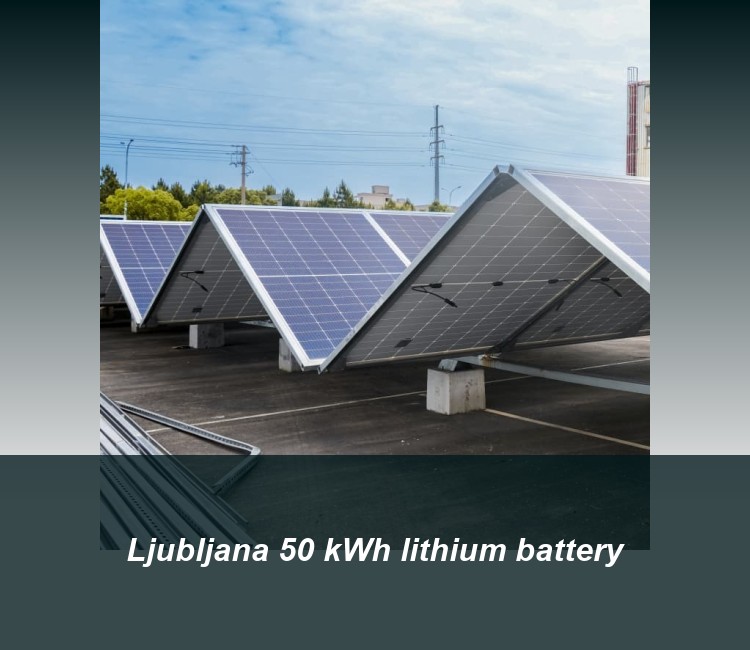 Ljubljana 50 kWh lithium battery