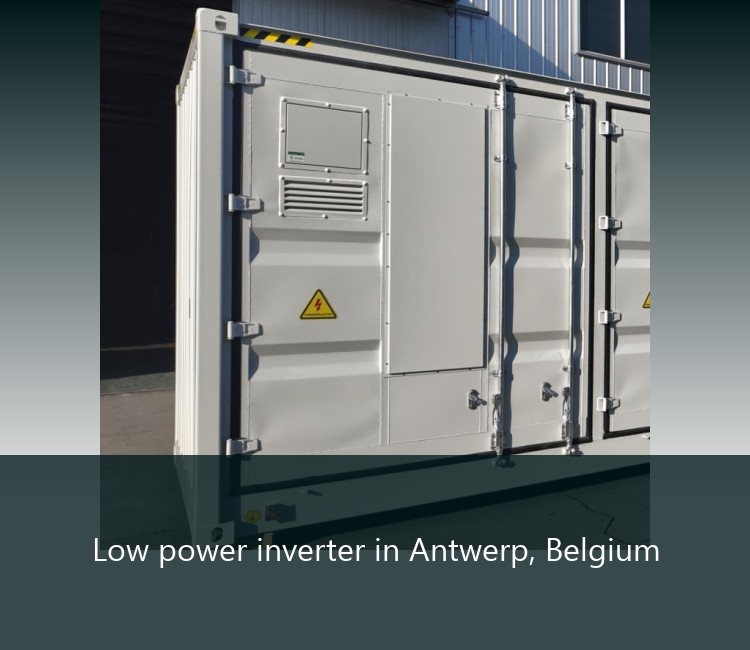 Low power inverter in Antwerp, Belgium