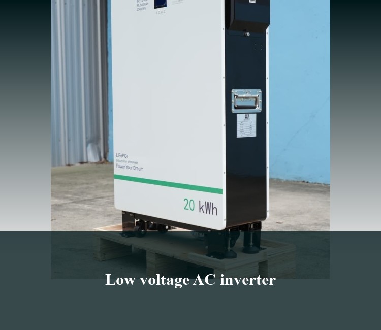Low voltage AC inverter