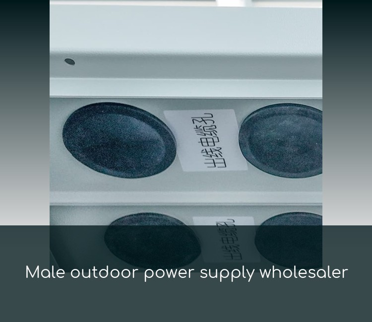 Male outdoor power supply wholesaler