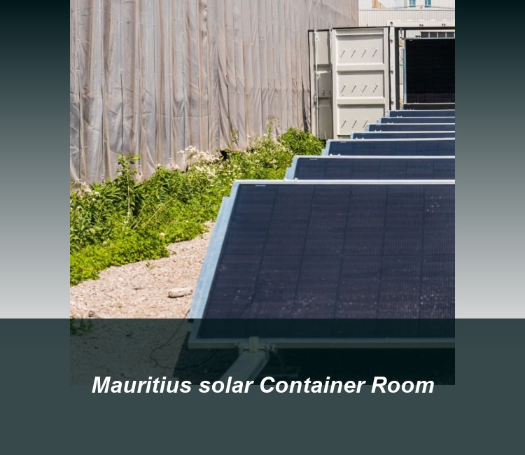 Mauritius solar Container Room