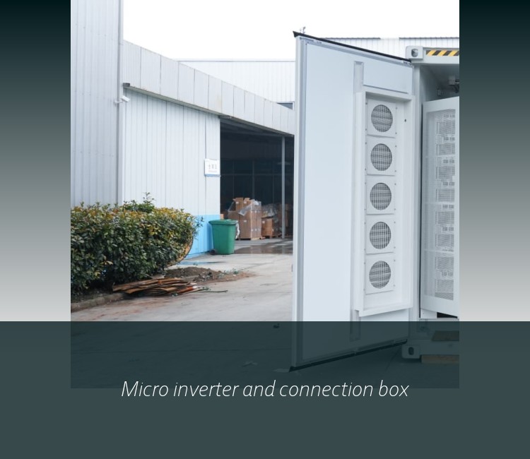 Micro inverter and connection box