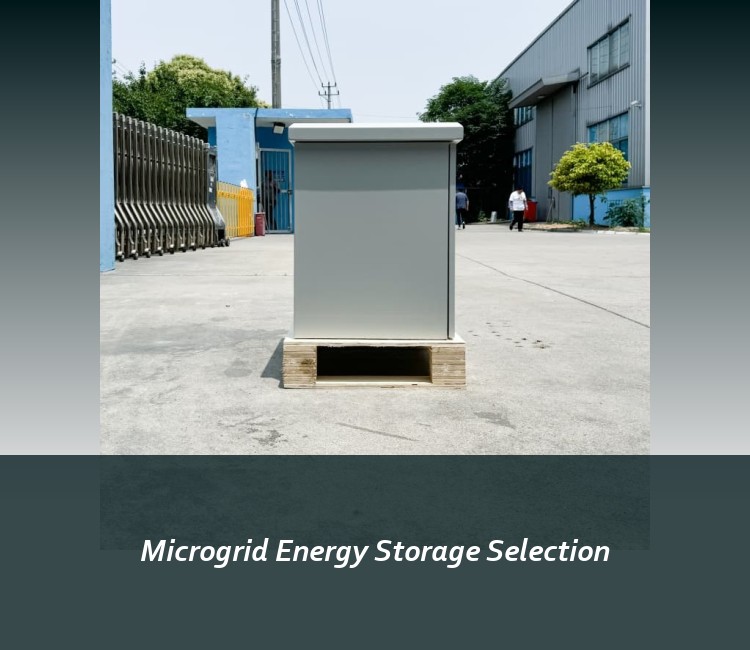 Microgrid Energy Storage Selection