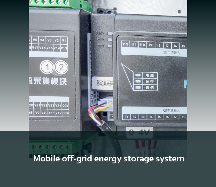 Mobile off-grid energy storage system