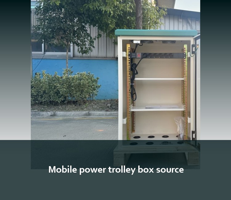 Mobile power trolley box source