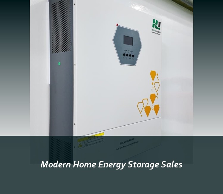 Modern Home Energy Storage Sales