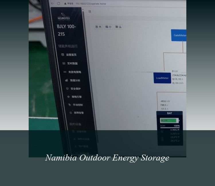 Namibia Outdoor Energy Storage