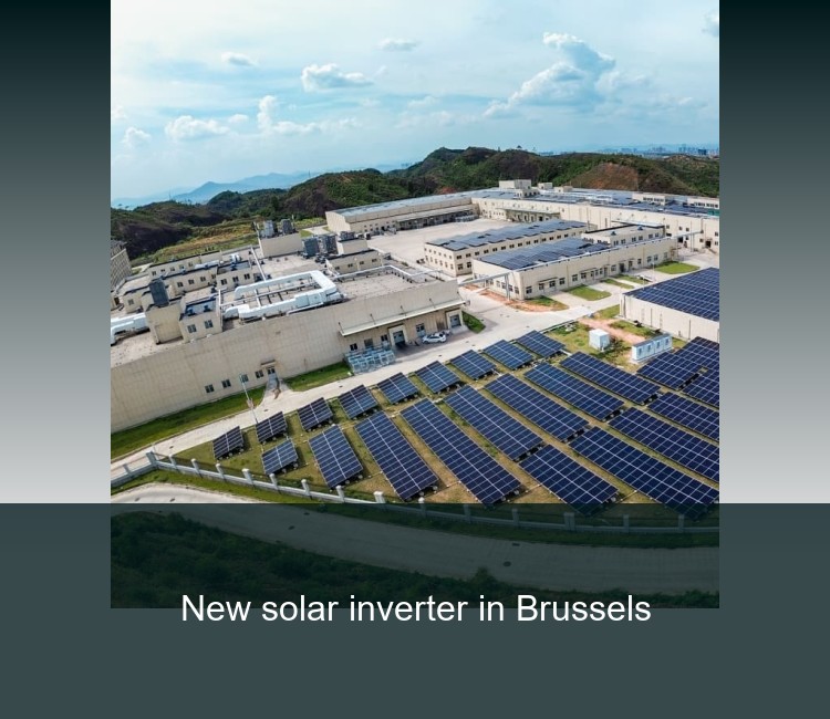 New solar inverter in Brussels