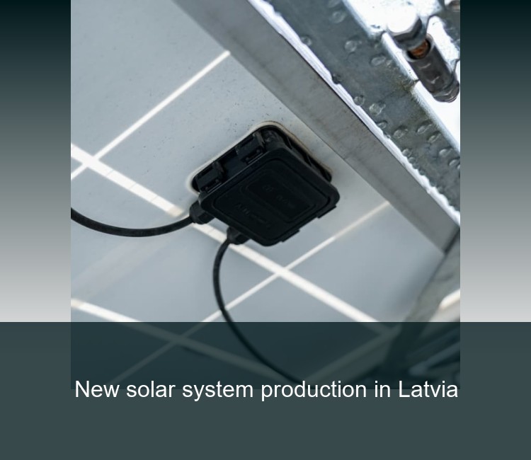 New solar system production in Latvia