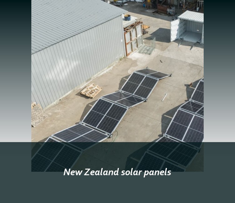 New Zealand solar panels