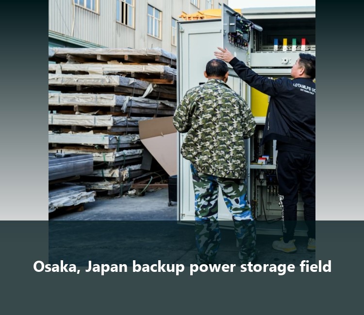 Osaka, Japan backup power storage field
