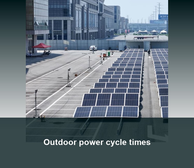 Outdoor power cycle times