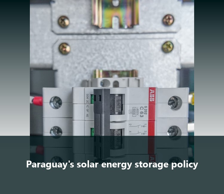 Paraguay's solar energy storage policy