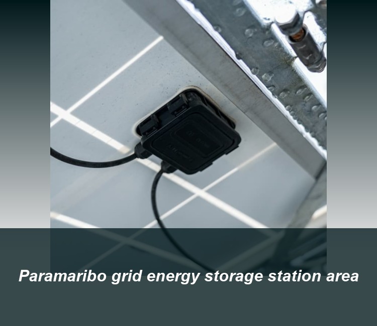 Paramaribo grid energy storage station area