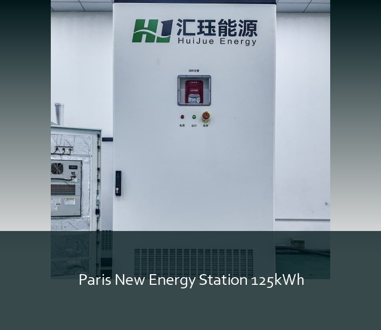 Paris New Energy Station 125kWh