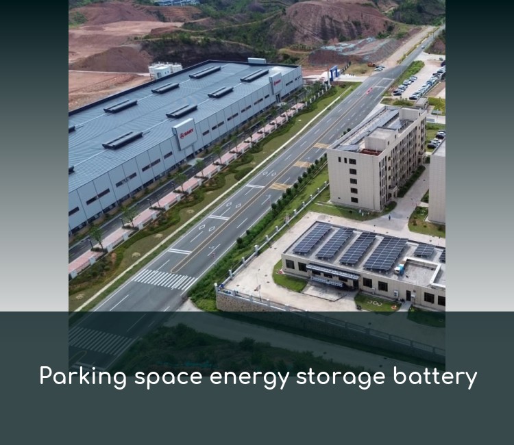 Parking space energy storage battery