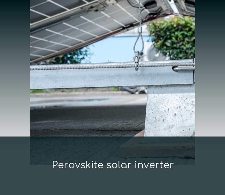 Perovskite solar inverter