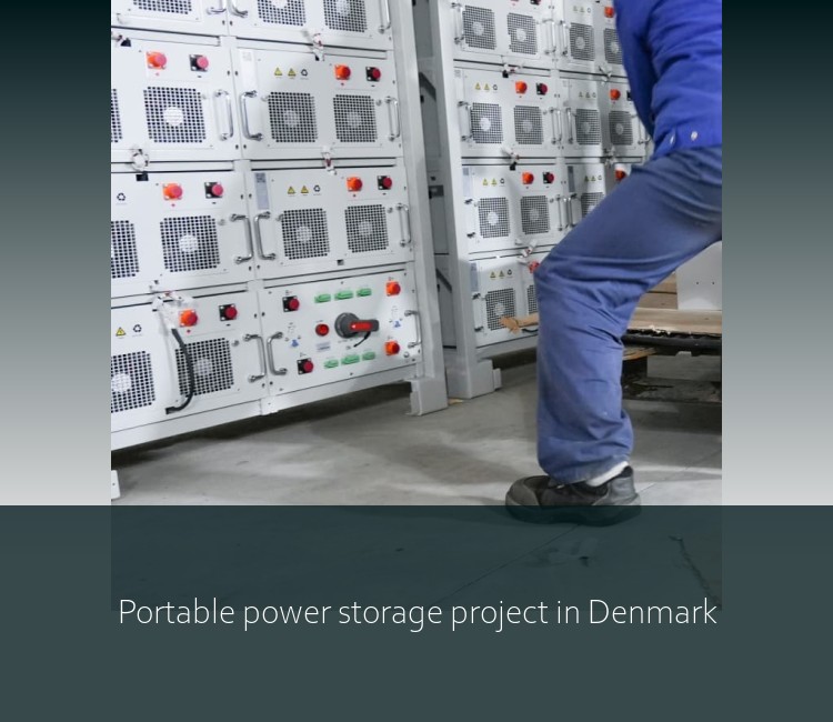 Portable power storage project in Denmark