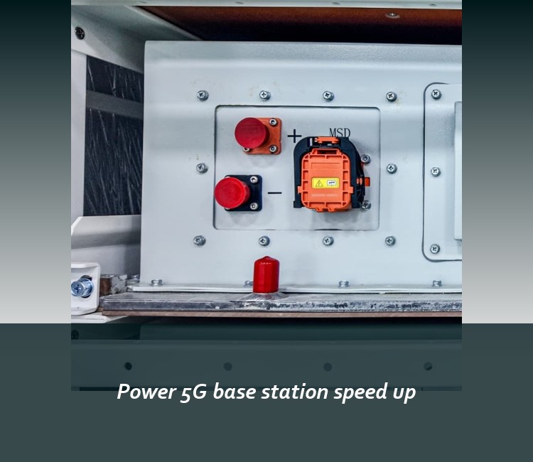 Power 5G base station speed up